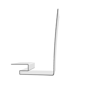 Околооконная планка FineBer 3,05м.Белый (уп.10шт.) фото Центр Металлокровли