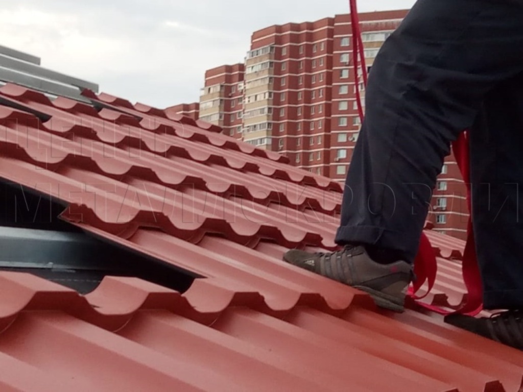 Металлочерепица Геркулес 8004 терракотовый Стальной Бархат от Центра Металлокровли в Хабаровске Металлочерепица Геркулес 8004 терракотовый Стальной Бархат от Центра Металлокровли в Хабаровске