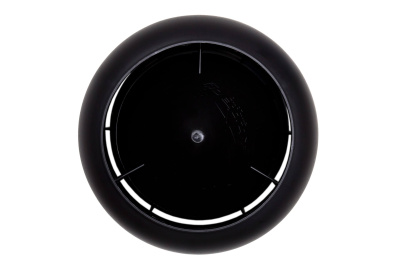 73182 Колпак для трубы VILPE д.160 (черный) вид сверху