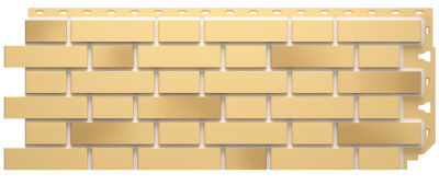 Фасадная панель Деке FLEMISH - Желтый жженый фото